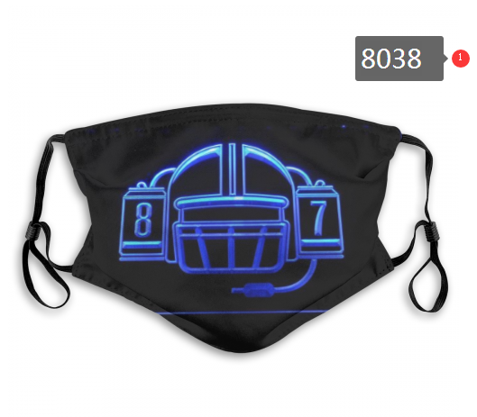 NFL 2020 New England Patriots #9 Dust mask with filter->nfl dust mask->Sports Accessory